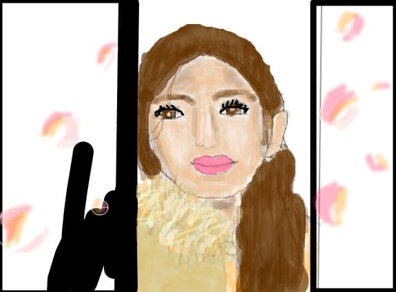 Primul meu portret!:)Sper sa-ti placa!:)Autoportret