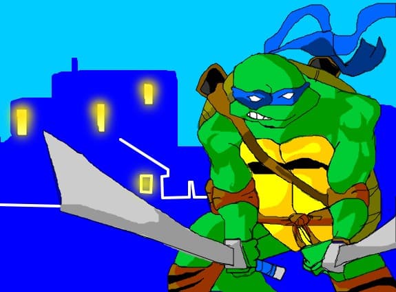 leonardo(turtles ninja)