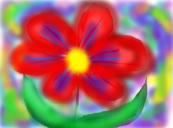 flower...cu muult blur:X
