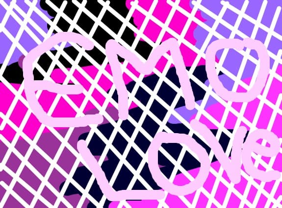 abstract emo love