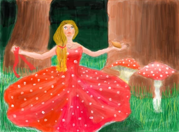 mushroom fairy