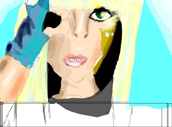 lady gaga,nu va speriati,e primul portret