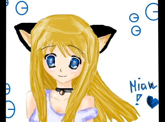 anime cute kitty