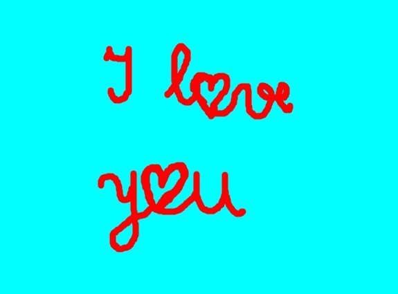 I LOVE YOU