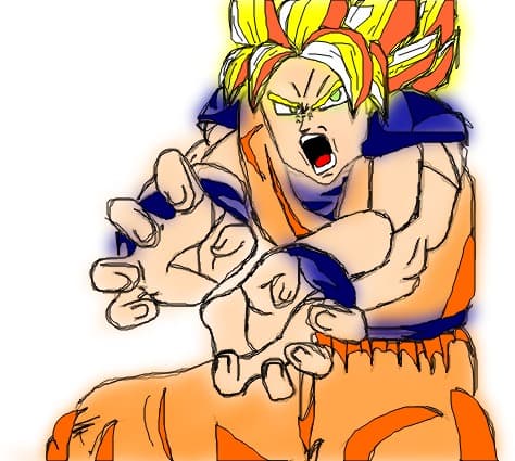 Goku's Kamehameha Wave