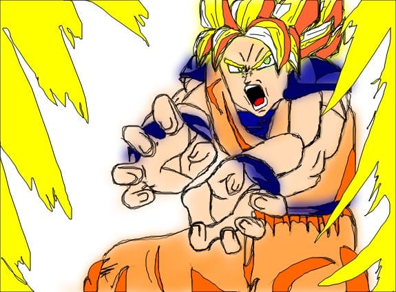 Goku's Kamehameha Wave