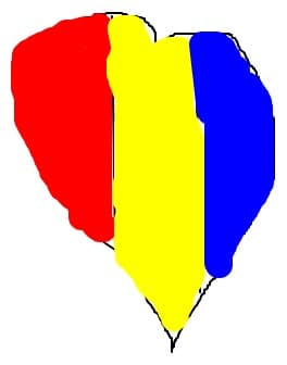 inima tricolora
