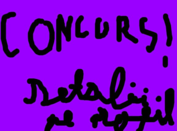 concurs detalii pe profil :D