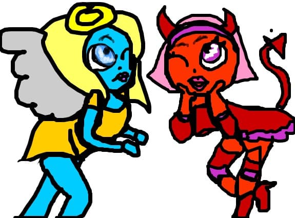 angel devil