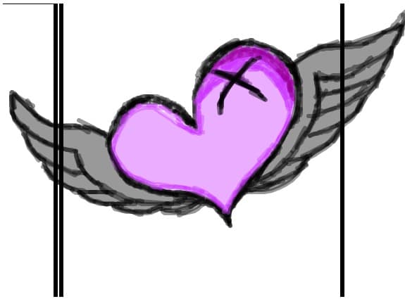 emo heart