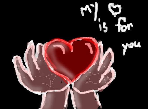 My heart is for you
