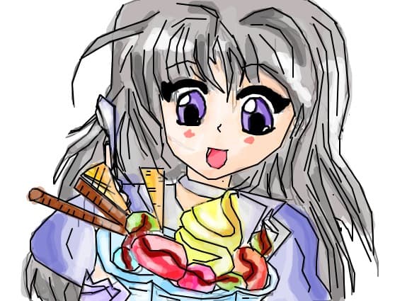 sweet anime girl
