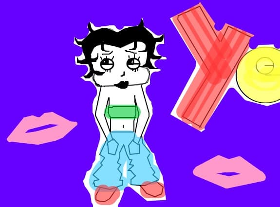 betty boop...stil rapp,hip-hop...nu sexy cum e ea deobicei..:d