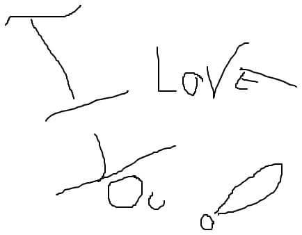 I love you