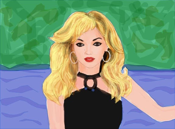 Desen 43067 modificat:beyonce