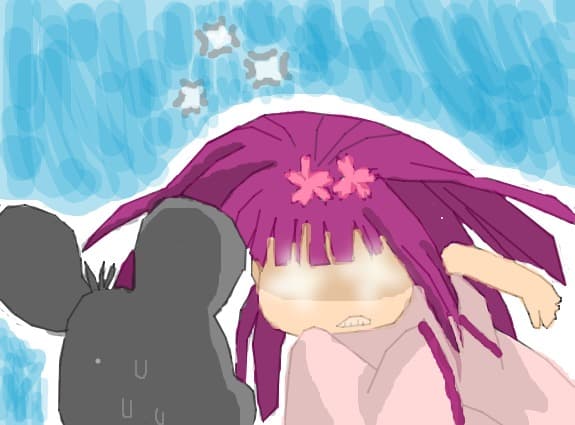 anime girl furious