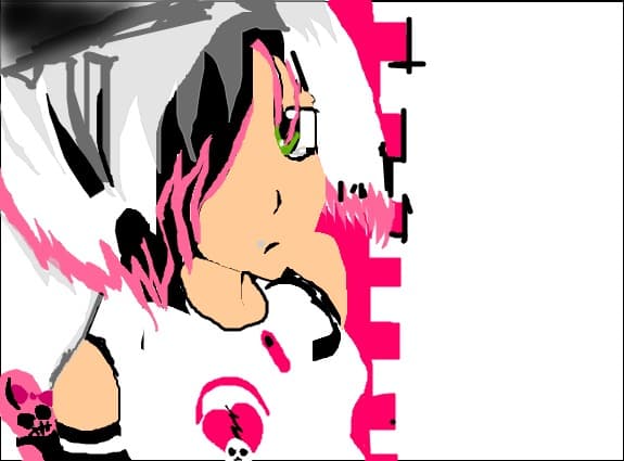 anime girl EMO