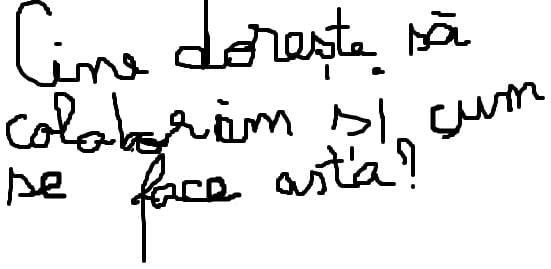Cine doreste sa colaboram si cum se face asta?:))