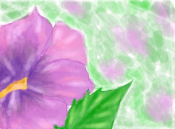 o floare