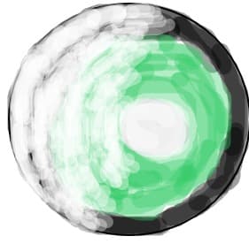 Verde+Negru+Alb+Stralucire