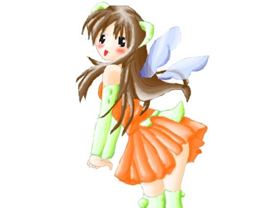 anime cute girl