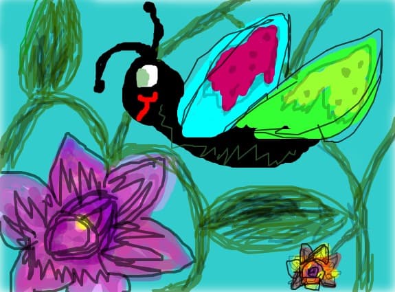 a fucking optimistical butterfly