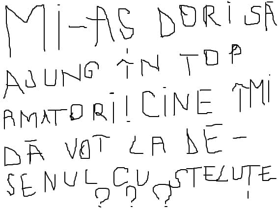 Nu vreau sa credeti ca cersesc voturi dar chiar mi-as dori fff mult sa ajung in top amatori