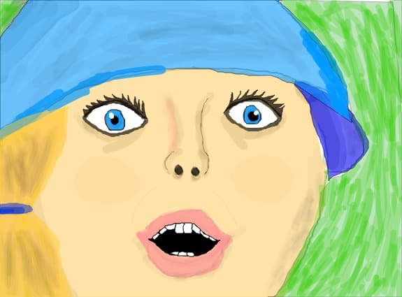 a girl