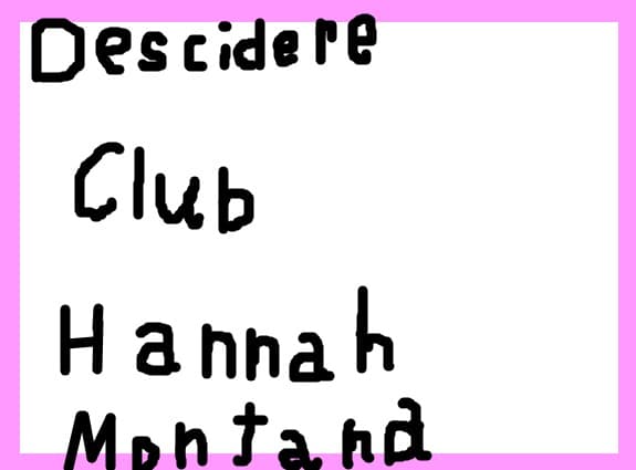 Club Hannah Montana