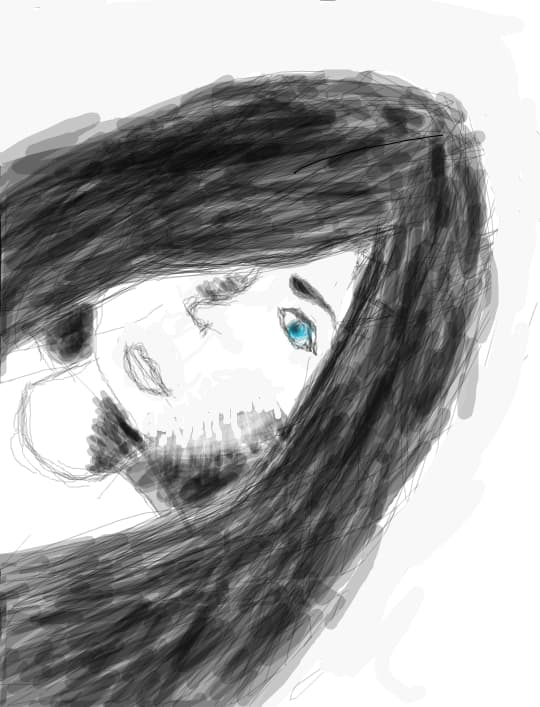 Blue:x