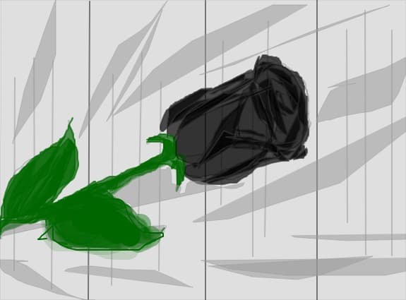 Aly Black Rose