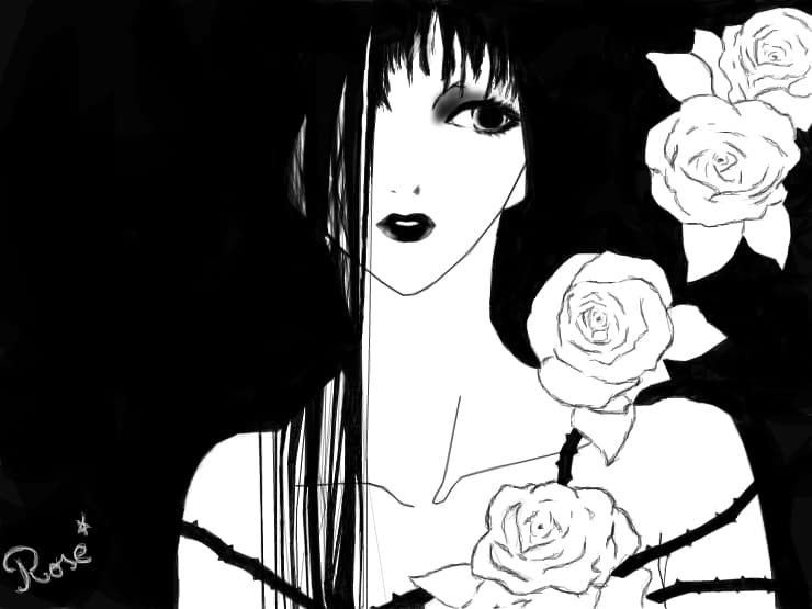 Rose^on^light