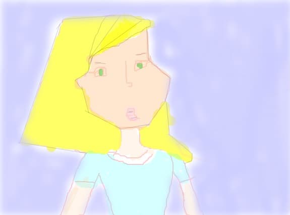 Invisible girl