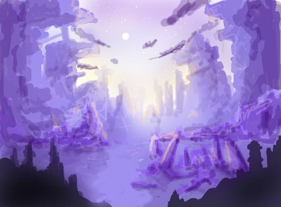 Beneath