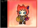 Gaara racoon chibi:Dcuuuuuuuteeee:X:X:X