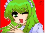 Anime Green Girl~