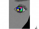 multicolor eye