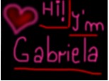 I'm gabriella