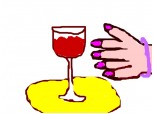 paharul cu vin