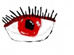 An eye of a vampire