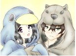 Oreki Bear &amp;amp; Chitanda Penguin