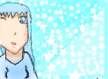 a winter anime girl