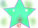 green star grafitti L.U.C.Y.