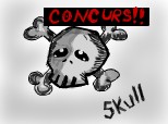 CONCURS SKULL!! care deseneaza cel mai tare craniu skull castiga!!