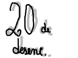 20 d desene