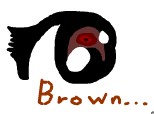 eye brown...