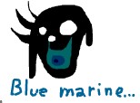 eye blue marine