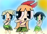 powerpuff-la plaja