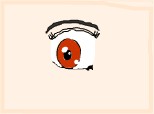 a eye of anime
