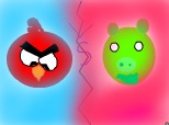 Angry Birds V.S Green Pigs